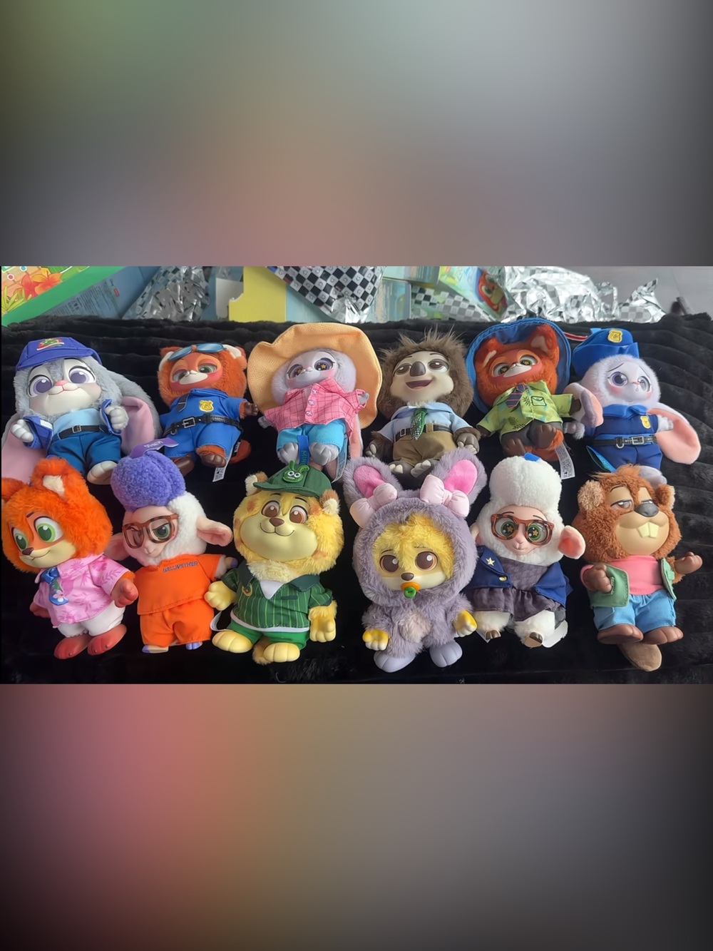 12 - Disney Zootopia Series Citizen Plush PVC Figures Blind Box Collectible Toy